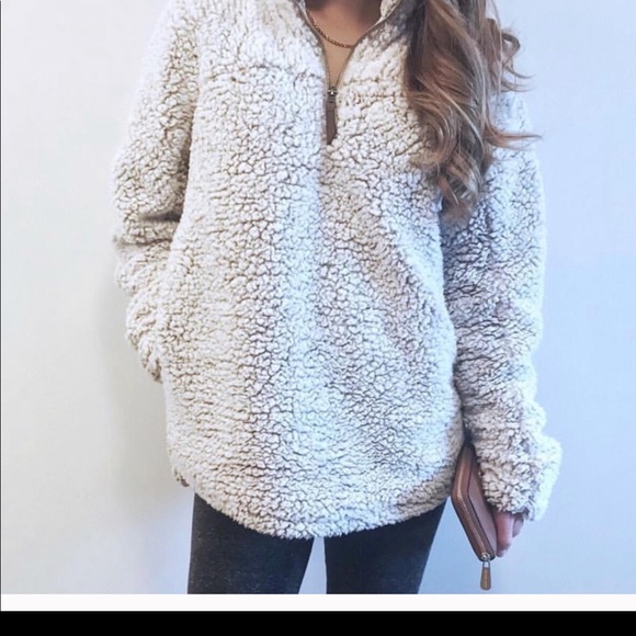 sherpa wubby pullover